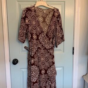 J for Justify wrap dress size xs perfect for fall